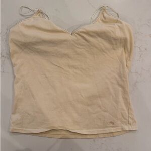 Women's Cream Camisole Tank Top